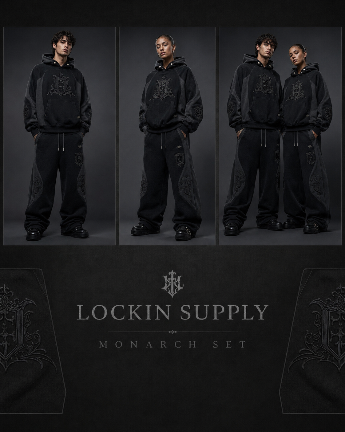 MONARCH | Oversized Fleece Set